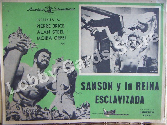 PIERRE BRICE - / SANSON Y LA REINA ESCLAVIZADA